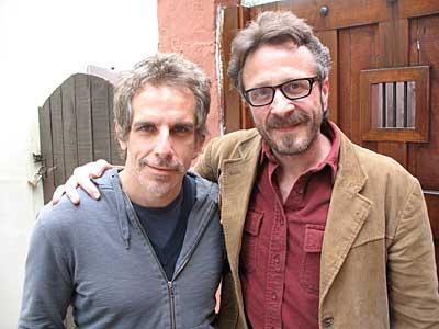 Marc Maron and Ben Stiller